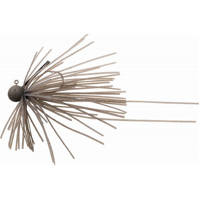 Daiwa Small Rubber Jig SS 1.4g Smoke Gold