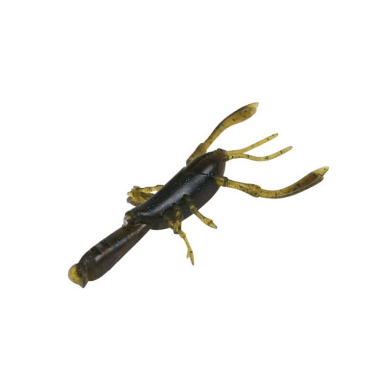Dstyle Worm Ebison Mommy 4.1inch Green Pumpkin/Blue Flake & Pepper