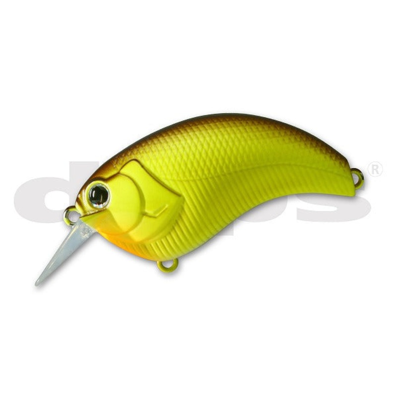 Deps Bass Lure Evoke 1.2 #07 Brown Back Chart