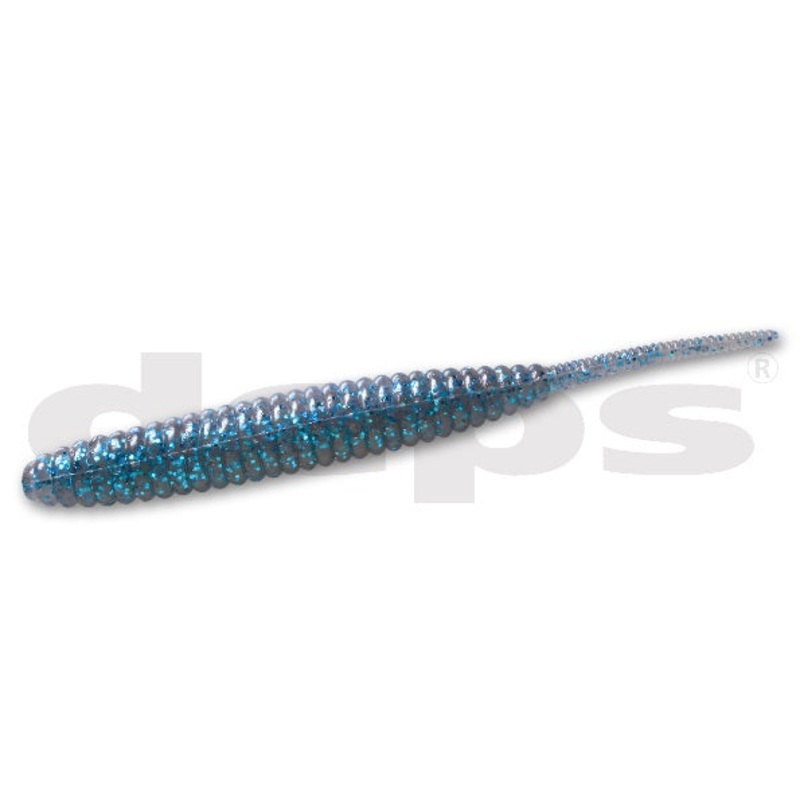 Deps Worm Death Adder 5inch #05 Smoke/Blue Flake