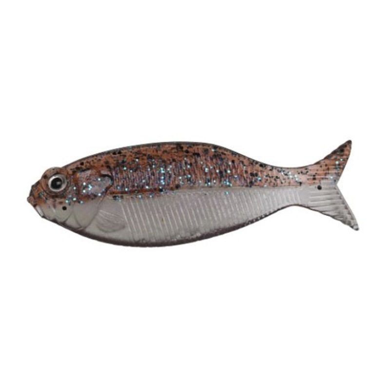 Dstyle Worm Gilluula  2.5inch Cinnamon Blue Shad