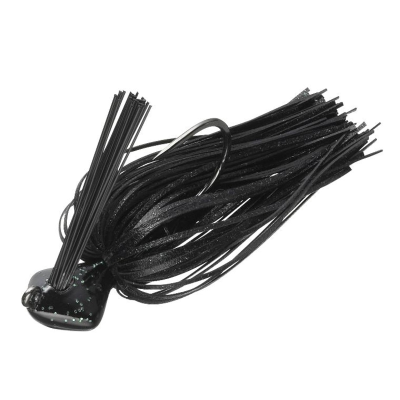 Evergreen Rubber Jig Casting Jig Silicon 1/4oz #101 Kikumoto Black