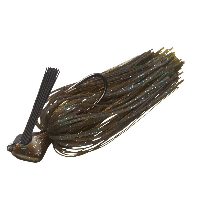 Evergreen Rubber Jig Casting Jig Silicon 3/8oz #211 Green PumpkinB