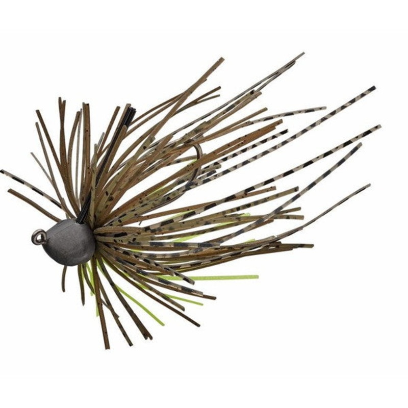 Evergreen Rubber Jig Cover Creeper 10.5g #217 GR Pumpkin Chart