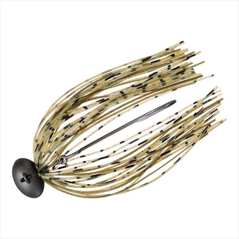 Daiwa Rubber Jig Steez Flex Football 10g Green Pumpkin Blue Flake