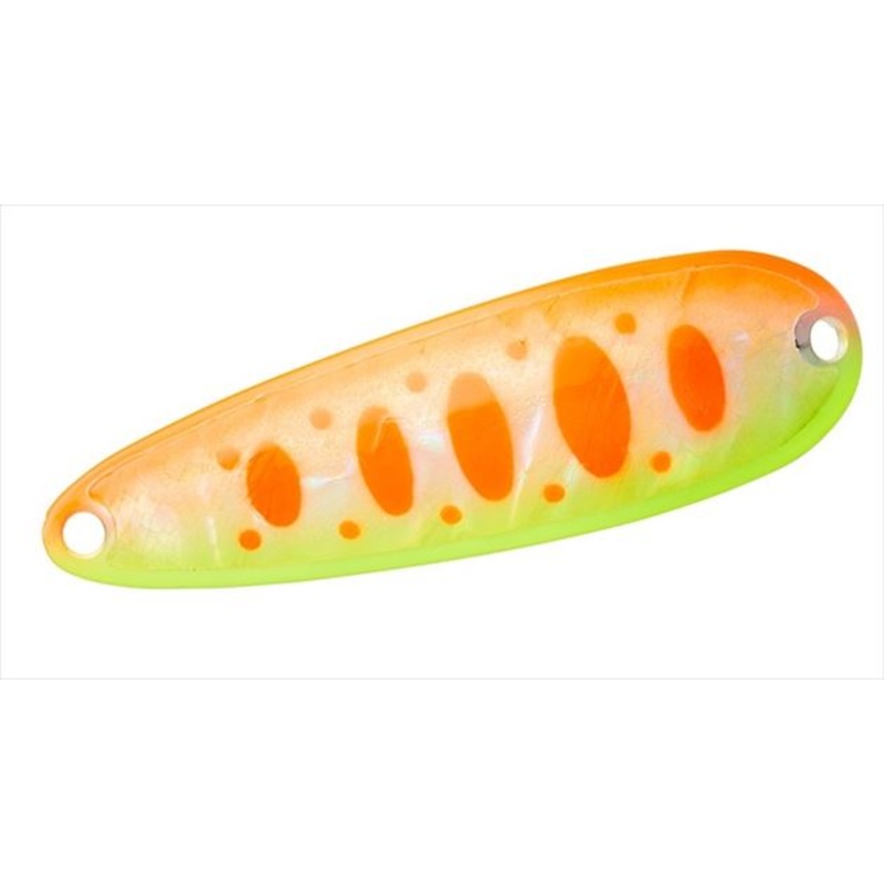 Daiwa Spoon Crusader 17g Single hook Abalone Chart Orange Yamame