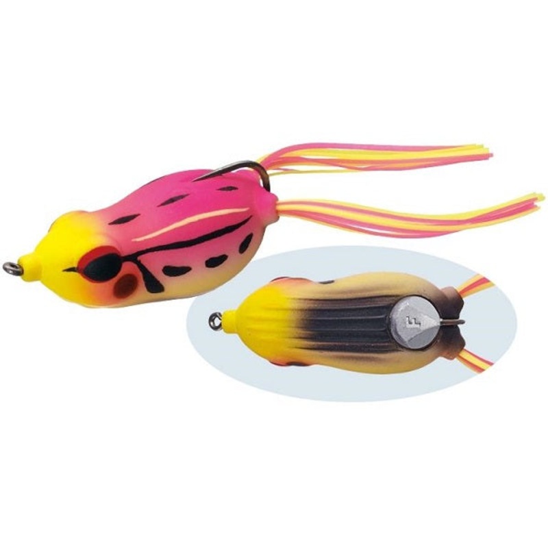 Evergreen Bass Lure Kicker Frog Jr #249 Tonosama Pink