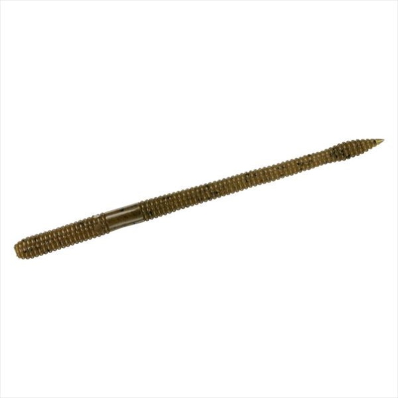 Daiwa Worm Steez Neko Straight 5 Green Pumpkin