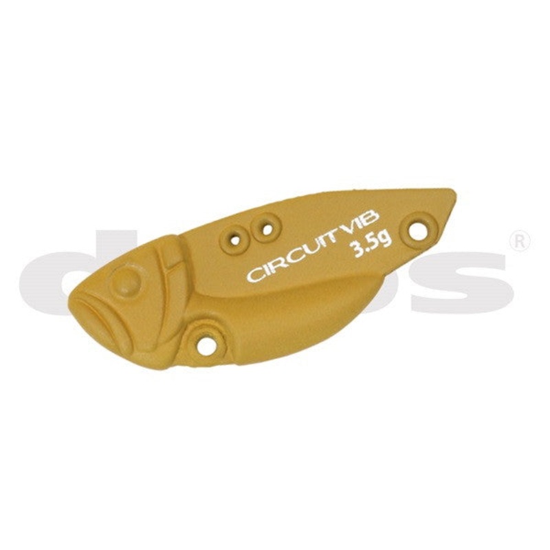 Deps Trout Plug Circuit Vib Trout model 2.0g #05 Mustard