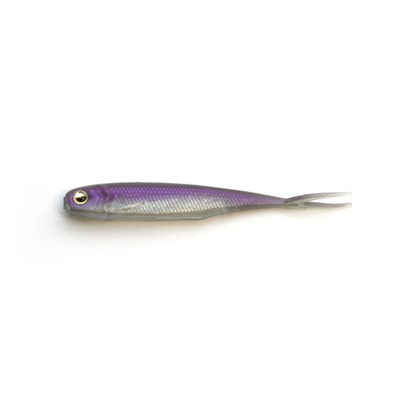 Raid Japan Worm Fish Roller 3inch #117 Flash Wakasagi