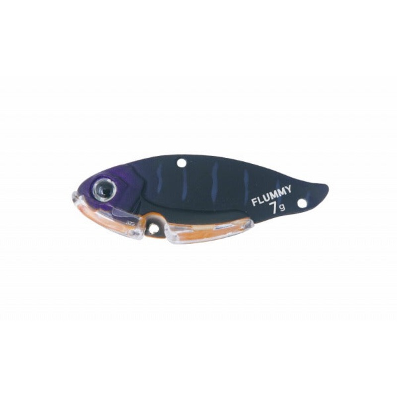 Bottomup Bass Lure Flummy 3.5g Matte Black Tigger