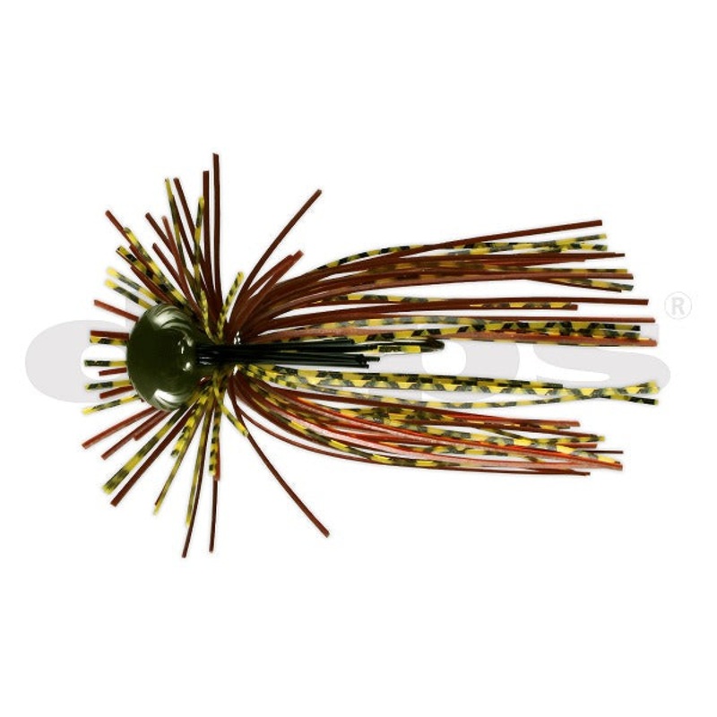 Deps Rubber Jig Cling Head Jig 3/16oz #36 Scale Scuppernon