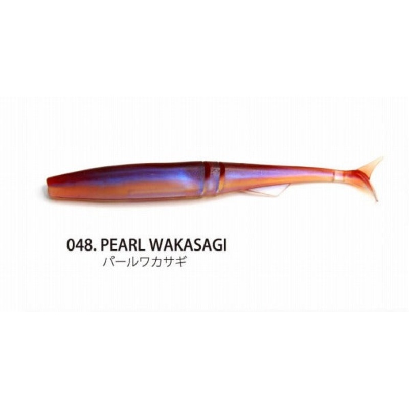Raid Japan Worm Finestick 3.5inch Pearl Wakasagi