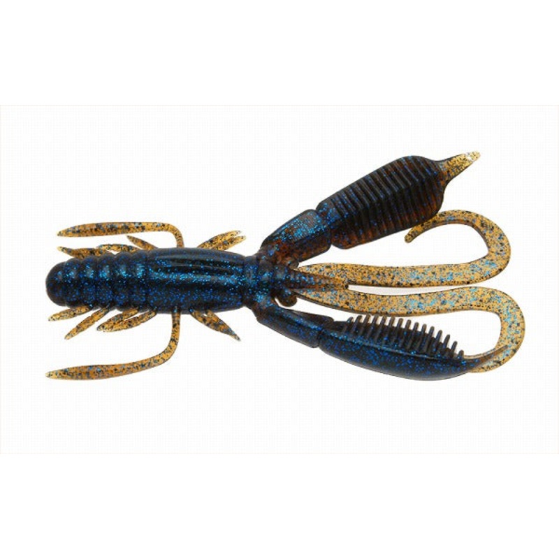 Raid Japan Worm Battle Hog 3.8inch D Cinnamon Blue Flake