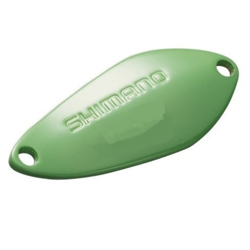 Shimano Spoon Cardiff Search Swimmer 3.5g TR-235Q 15S Mild Green