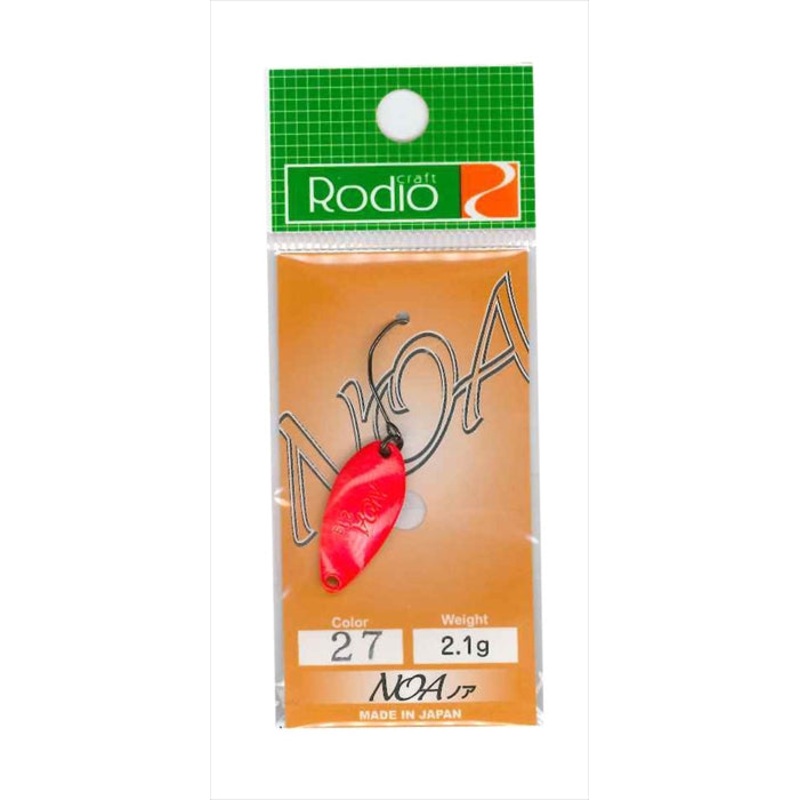 Rodio Craft Noa 2.1g #27 Front: Fluorescent Red/Back: Gold