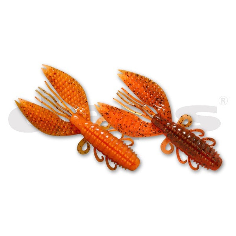 Deps Worm Spiny Craw 4.8inch #118 Pumpkin Orange