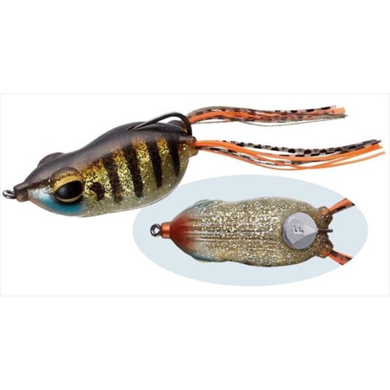 Evergreen Bass Lure Kicker Frog Jr #233 Bluegill