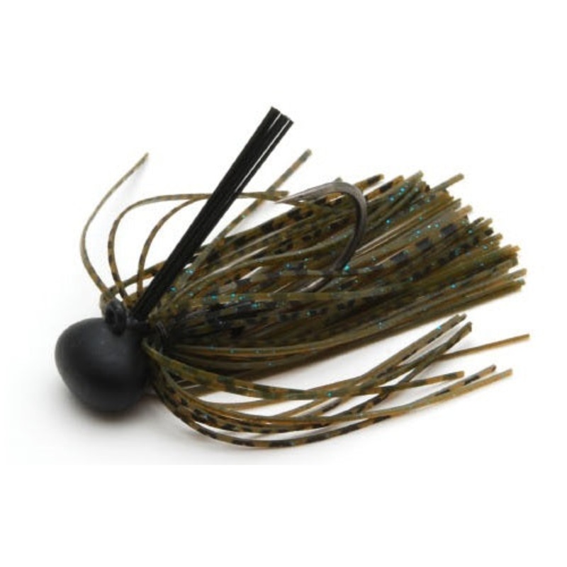 Raid Japan Rubber Jig Foot Master 9g Dark Cinnamon/Blue Flake