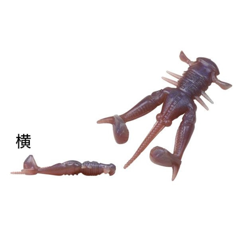 Dstyle Worm D2 Hog 2inch Mimi/Nightcrawler