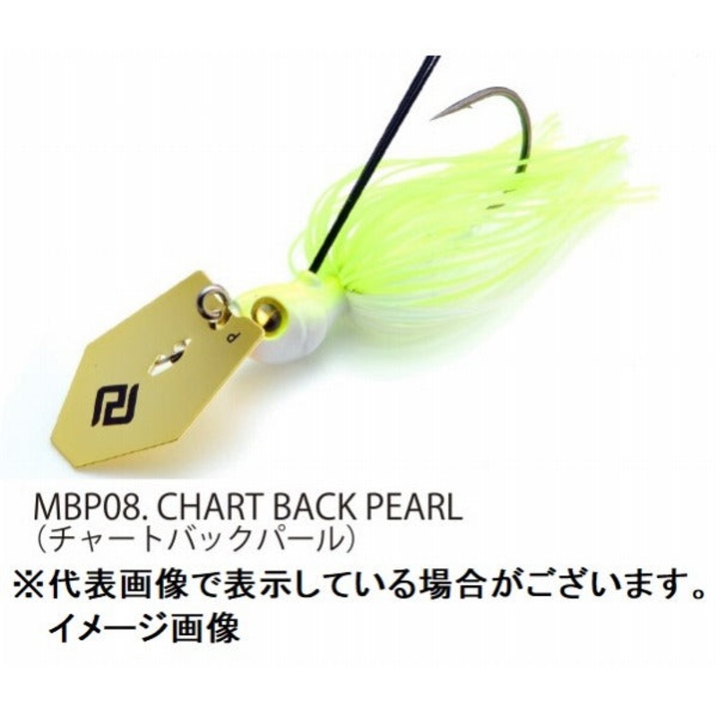 Raid Japan Bladed Jig Maxx Blade Type-Power 11g Chartback Pearl