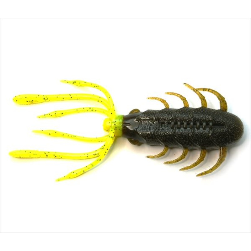 Raid Japan Worm Bukkomi Craw Daddy #095 Green Pumpkin Skel/Chart