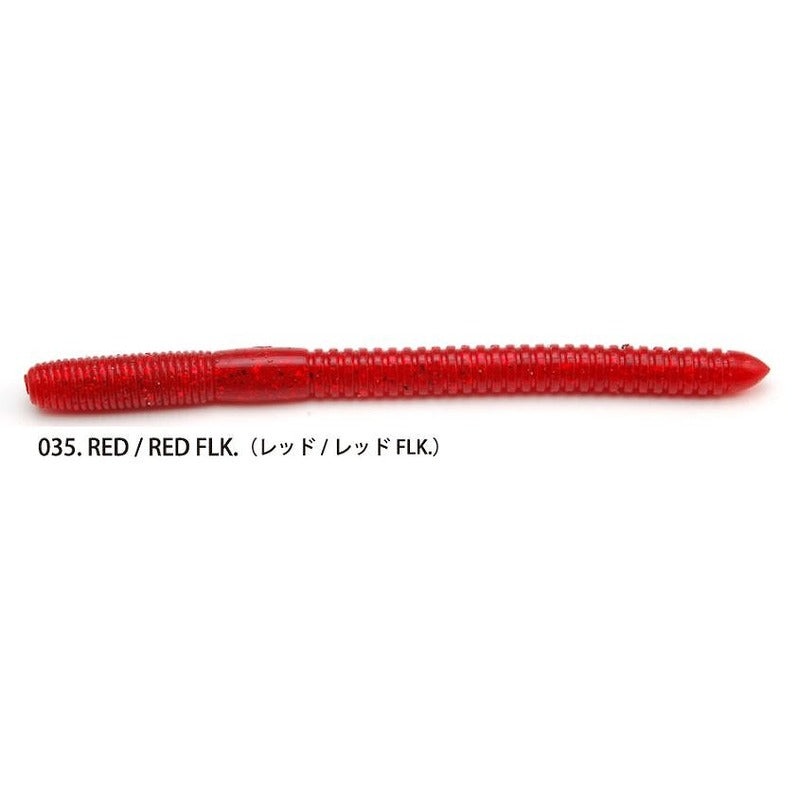 Raid Japan Fat Whip 5inch Heavy Weight Red/Red Flakes
