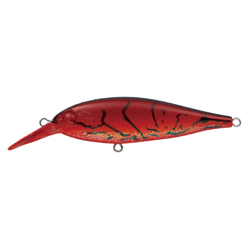 Evergreen Bass Lure Bank Shad #64 Fire Claw