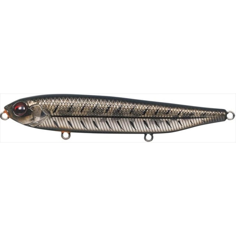 Evergreen Bass Lure Justine #619 Black Bone