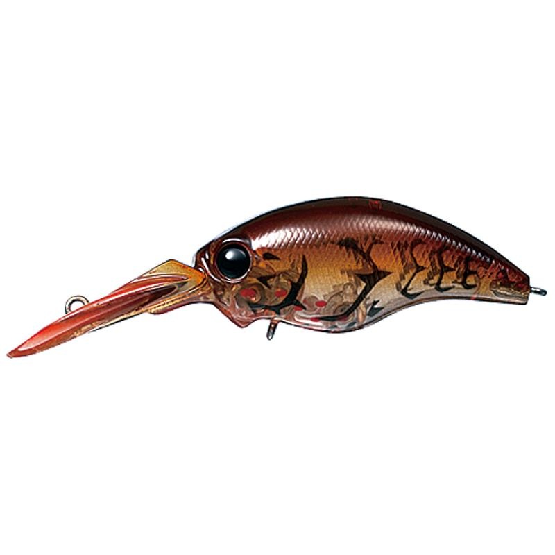 Evergreen Bass Lure MoDO Rattle in Wild Hunch #82 Bleeding Red