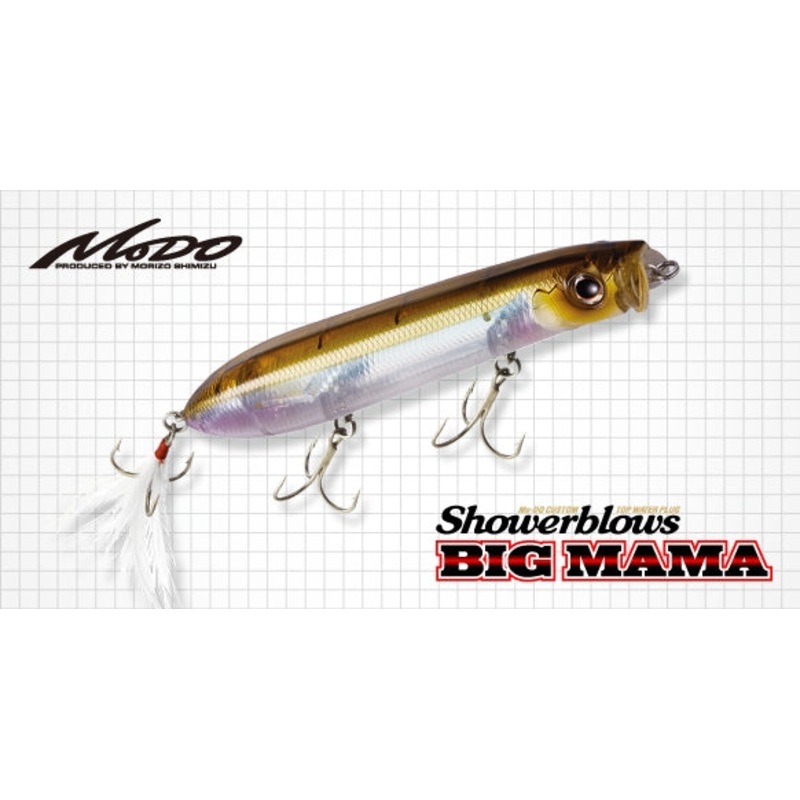 Evergreen Bass Lure MoDO Shower Blows Big Mama #235 Site Flash