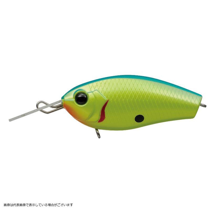 Evergreen Bass Lure Fact Spin Craft #28 Blue Back Chart