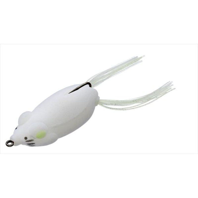 Evergreen Bass Lure Kicker Frog Jr #247 Glow Rat
