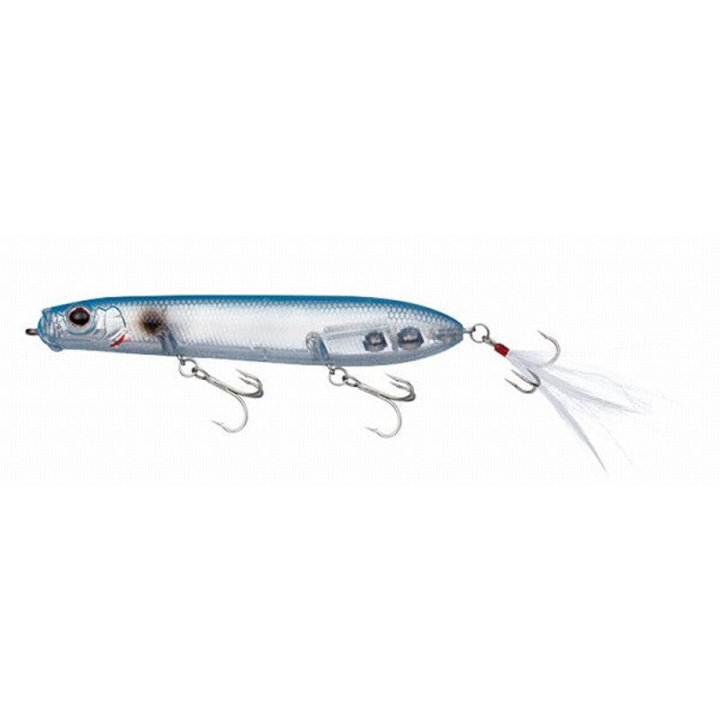 Evergreen Bass Lure MoDO Shower Blows Shorty #385 Blue Back Flash