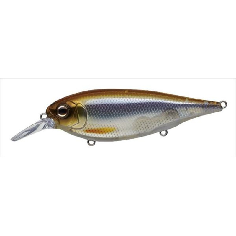 Evergreen Bass Lure MoDO X-Over #196 Half Mirror Wakasagi