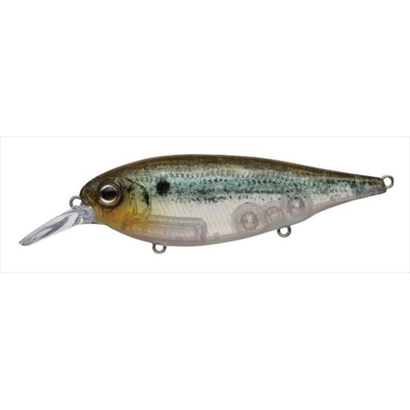 Evergreen Bass Lure MoDO X-Over #423 Ghost Threadfin Shad