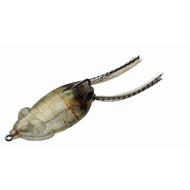 Evergreen Bass Lure Kicker Frog #250 Striped Shrimp