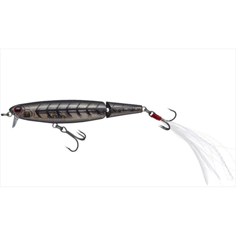 Evergreen Bass Lure MoDO J  J Minnow #442 CL Black Bone