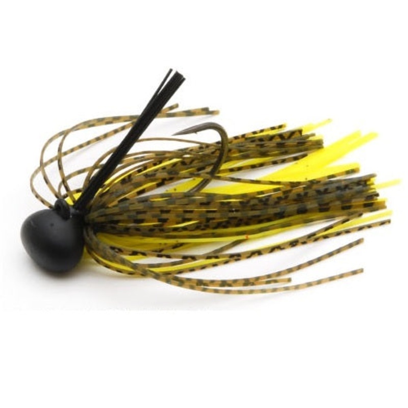 Raid Japan Rubber Jig Foot Master 9g Green Pumpkin/Chart