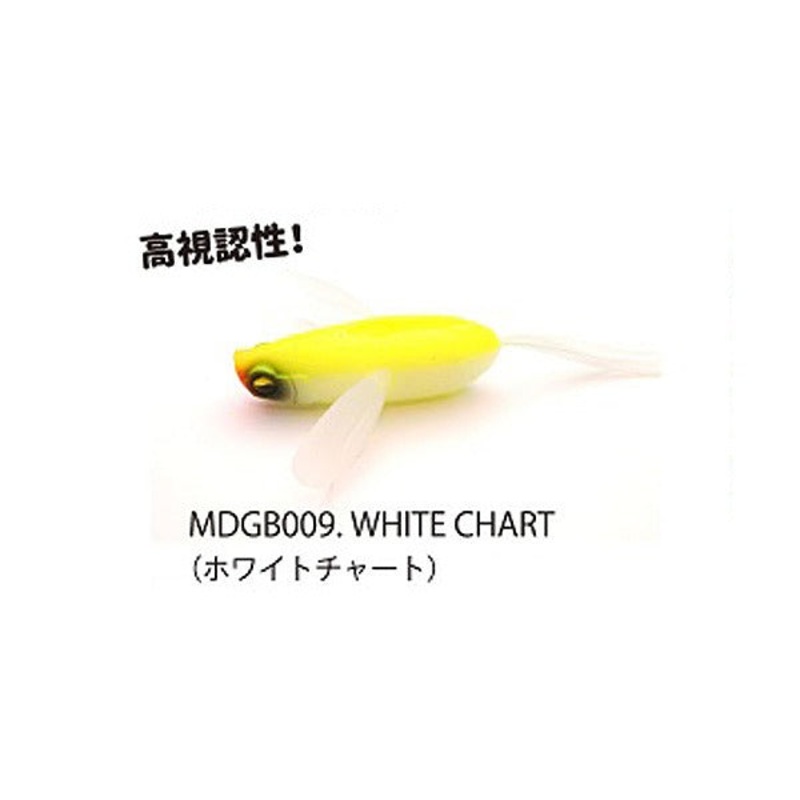 Raid Japan Worm Micro Dodge B.I.G 009.White Chart