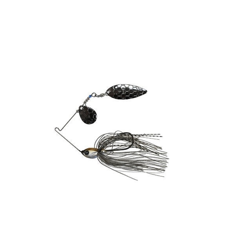 Dstyle Spinnerbait D-Spinnerbait 1/2oz Tandem Willow Brown Shad