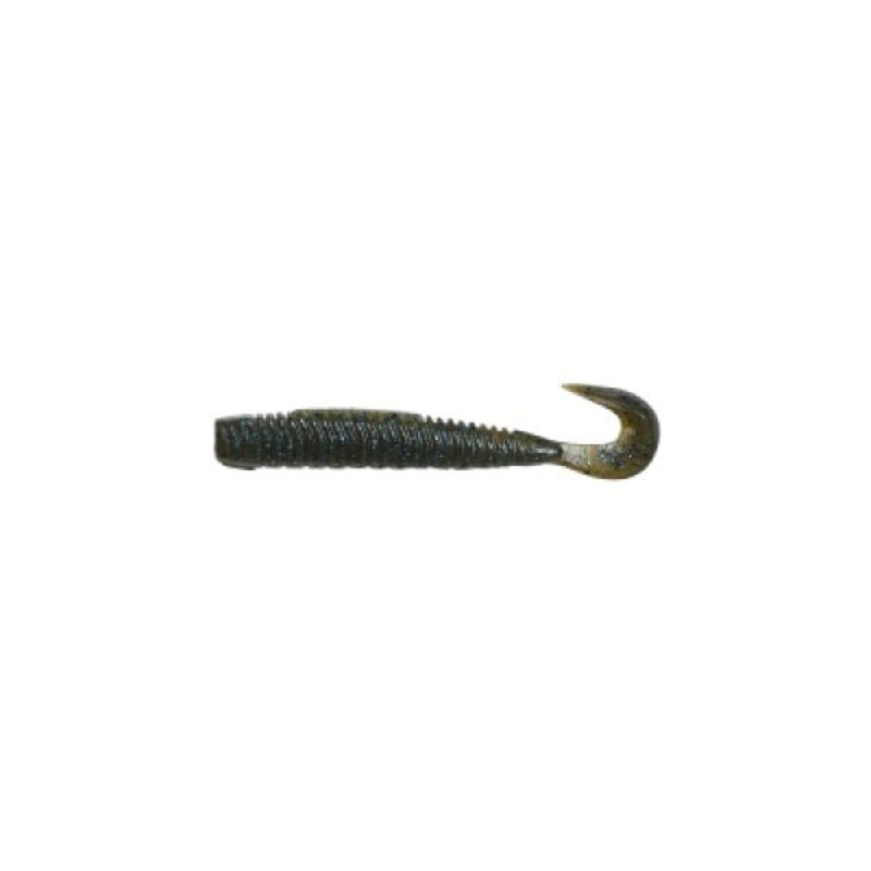 Dstyle Worm D.S Kammer 2.5inch Green Pumpkin Blue Flake & Pepper