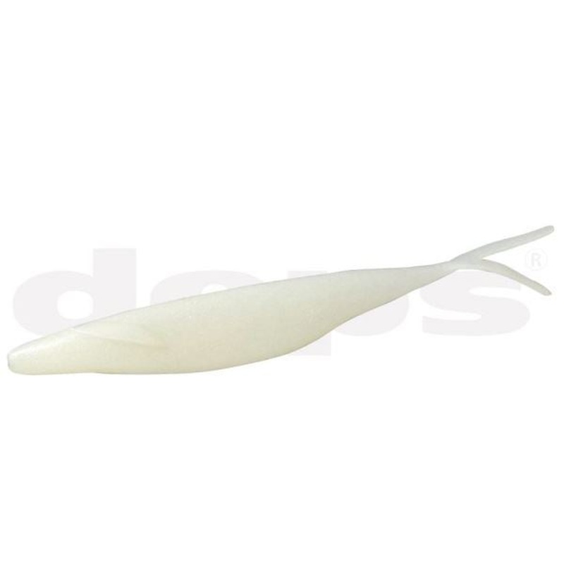 Deps Worm Sakamata Shad 7inch #39 Pearl White